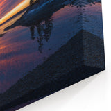 Wellington Skyline Photography - Dramatic Sunset over Island Reflections