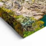 Amalfi Coast Canvas Prints - Vibrant Italy Coastal Art with Lemon Grove