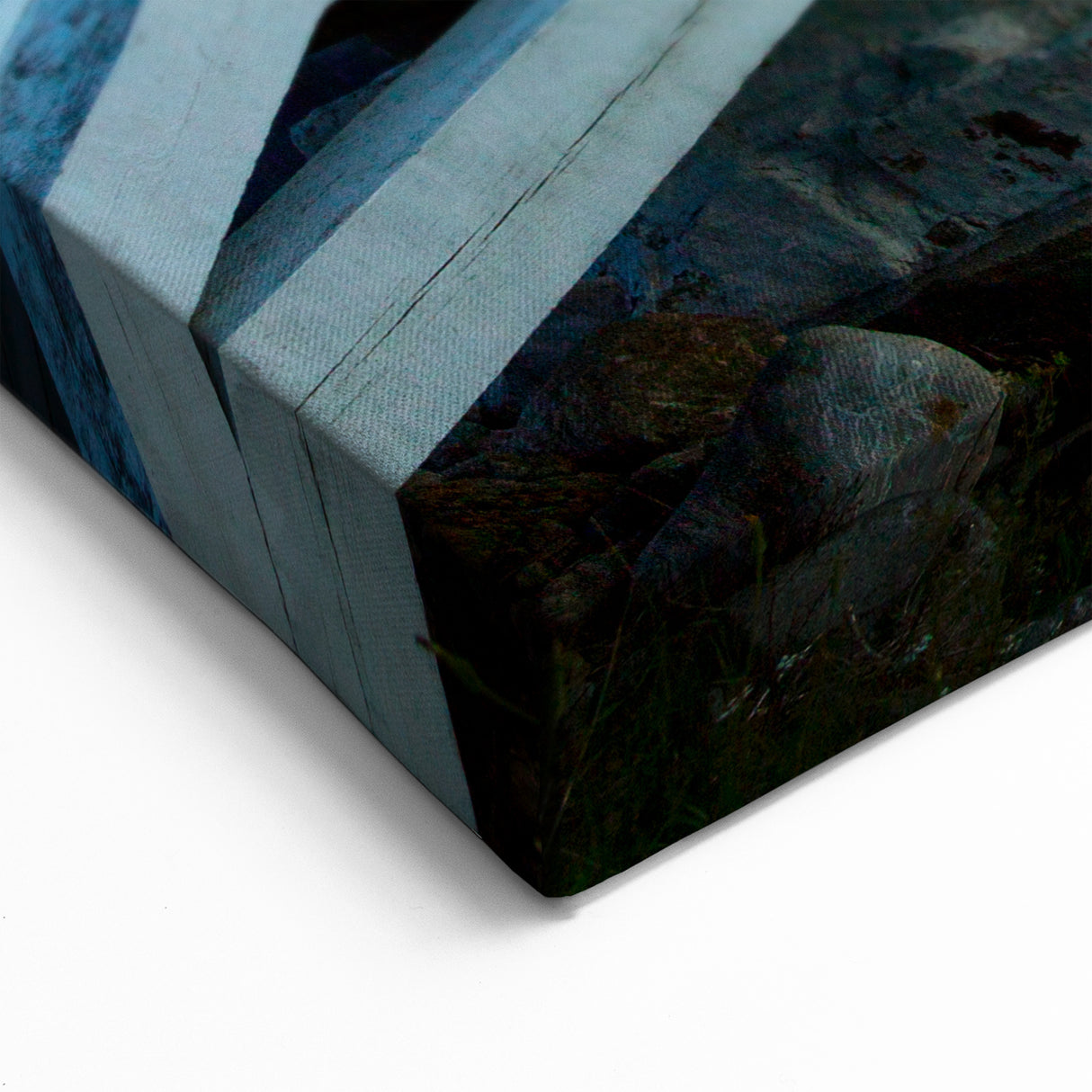 Wellington Harbor Art - Lighthouse Bridge at Dusk Scenic Coastal Print