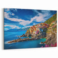 Amalfi Coast Wall Art - Positano Coastal Scenery Print for Home Decor