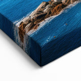 Amalfi Coast Wall Art - Positano Coastal Scenery Print for Home Decor