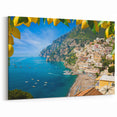 Amalfi Coast Photography - Italy Coastal Art with Positano Lemon View