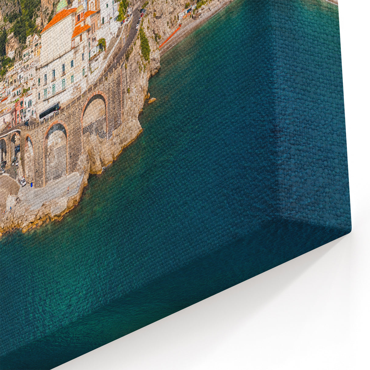 Amalfi Coast Canvas Prints - Scenic Italy Coastal Art for Home Decor
