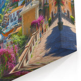 Positano Wall Art - Amalfi Coast Canvas Prints for Italy Coastal Decor