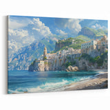 Amalfi Coast Photography - Scenic Italy Coastal Wall Art for Home Decor