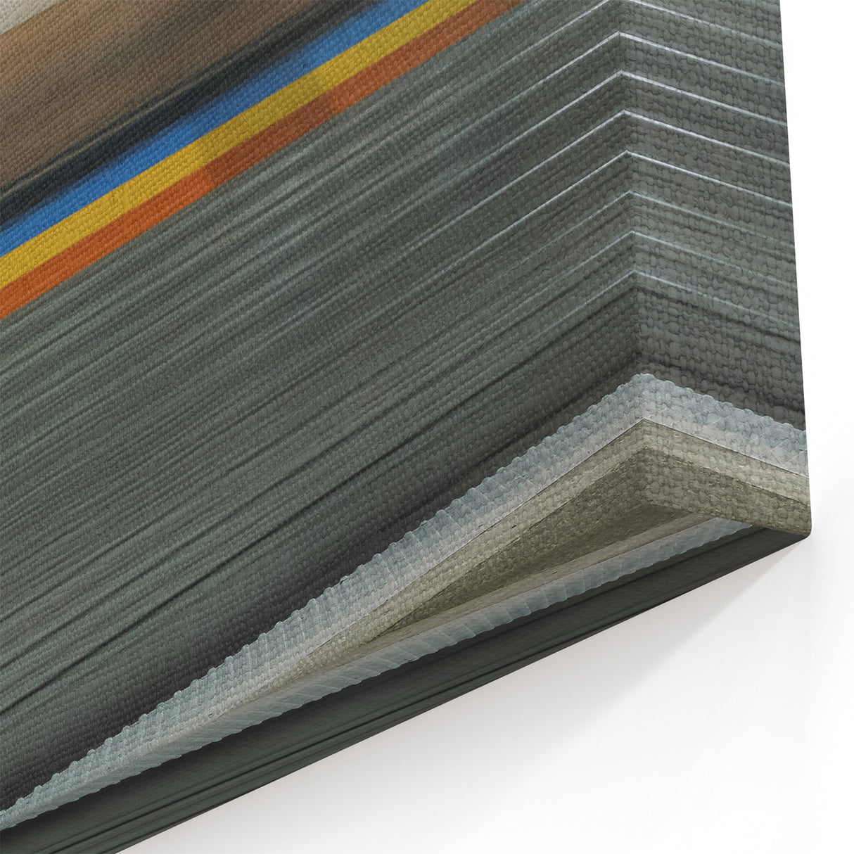 Dynamic Atlanta Train Art - Motion Blur Cityscape Wall Decor