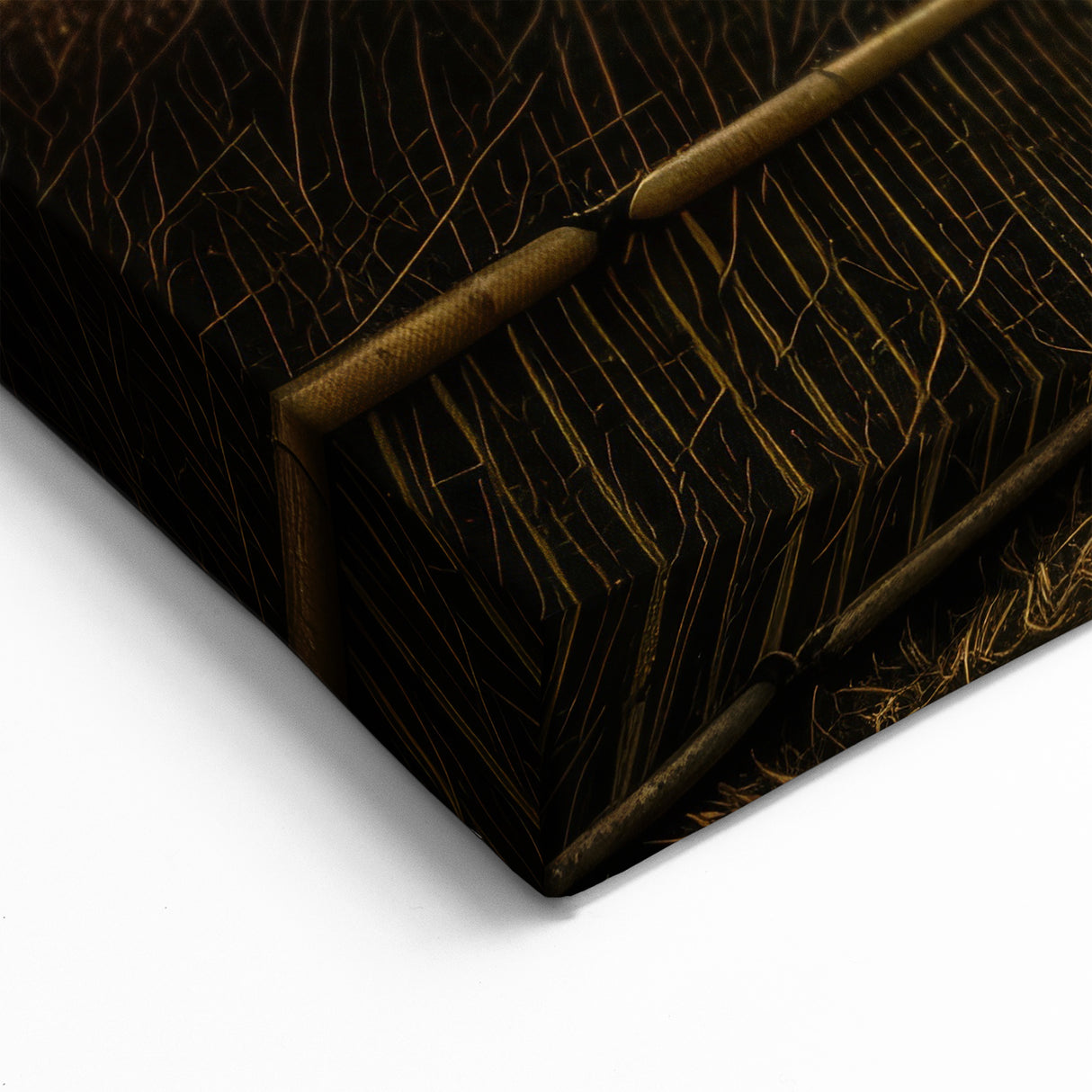 Tropical Canvas Art – Peaceful Bamboo Path Maui Nature Photography Print