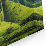 Oahu Nature Art - Scenic Waterfall and Mountain Photography Wall Decor