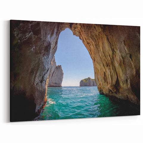 Capri Wall Art - Italian Coastal Views for Mediterranean Spaces