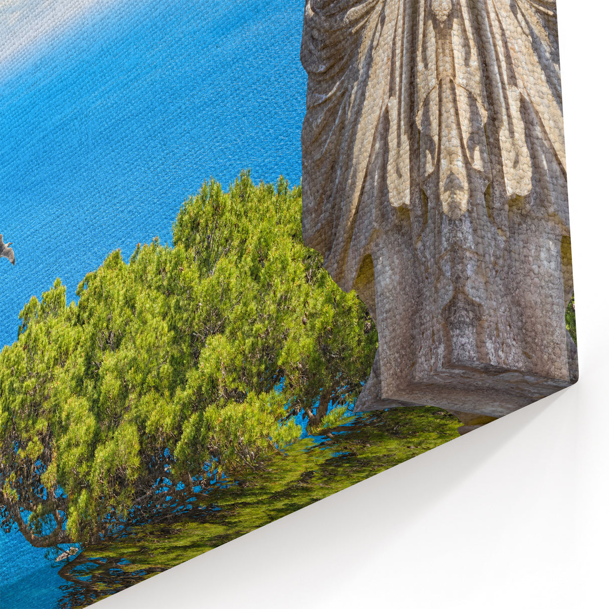 Capri Travel Poster - Italy Scenic Prints for Mediterranean Decor