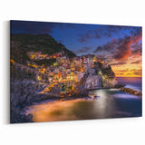 Cinque Terre Wall Art – Italian Coastal Decor with Scenic Cinque Terre Views