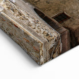 Rustic Masonry Framed Art - Architectural Stone Design for Wall Decor