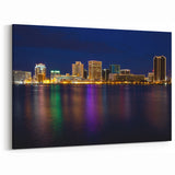 Virginia Wall Art - Night Skyline Scenic Virginia Photography Print