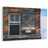 Brick Lane Masonry Wall Art - Iconic Urban Brick Design for Wall Decor