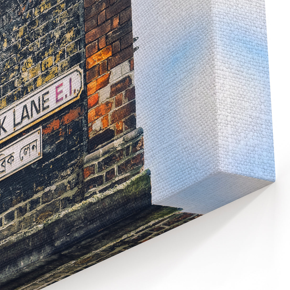 Brick Lane Masonry Wall Art - Iconic Urban Brick Design for Wall Decor