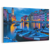 Cinque Terre Photography – Italian Coastal Twilight Wall Art Decor