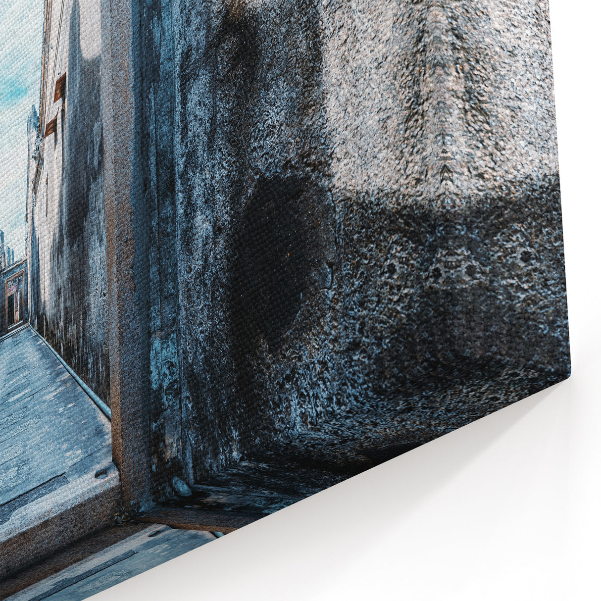 Architectural Masonry Wall Art - Worn Passageway Design on Canvas & Prints