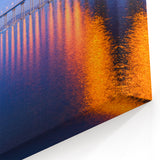 Coronado Bridge Art - Scenic California Coastal Night Reflections Print