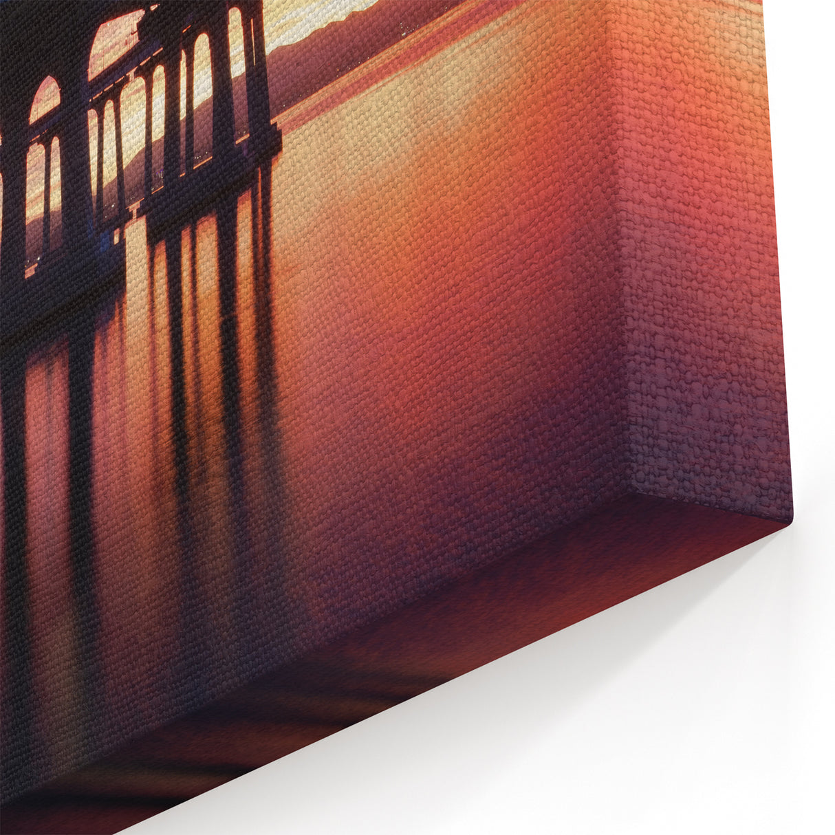 Sunset Reflections Art - Coronado Bridge Twilight Coastal Photography