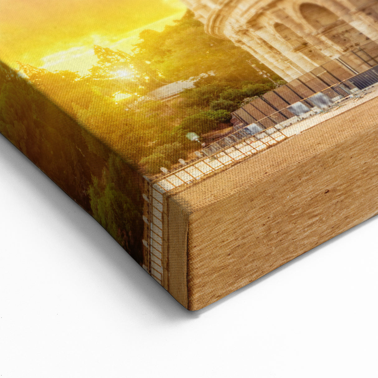 Colosseum Prints – Majestic Rome Colosseum Canvas with Sunset Sky