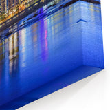 Virginia Landscape Art - Richmond Skyline Blue Hour Scenic Photography Print