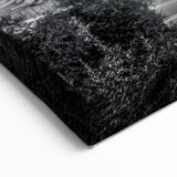 Rome Colosseum Canvas – Iconic Black and White Architecture Print