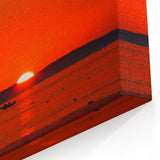 Wellington Skyline Art - New Zealand Sunset Photography Print