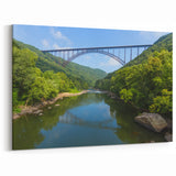 Virginia Scenic Art - New River Gorge Bridge Nature Photography Print
