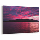 Wellington Skyline Photography - Rustic Coastal Art with Winter Charm