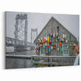 Wellington Skyline Photography - Rustic Coastal Art with Winter Charm