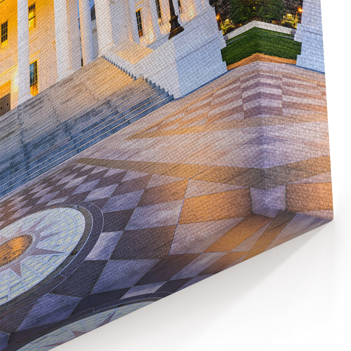 Historic Virginia Art - Virginia Capitol Building Scenic Photography Print