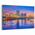 Richmond Skyline Wall Art - Virginia Sunset Cityscape Photography Print
