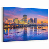 Richmond Skyline Wall Art - Virginia Sunset Cityscape Photography Print