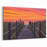 Wellington Coastal Sunset Art - Pathway to the Beach Photography Print