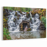 Virginia Waterfall Art - Tranquil Nature Scenic Waterfall Photography Print