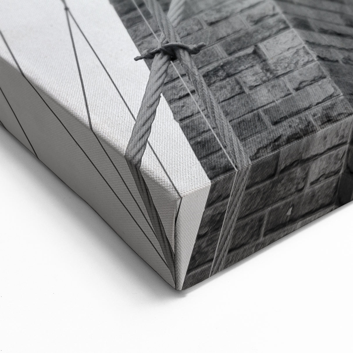 Architectural Abstract Wall Art - Geometric Modern Black and White Design