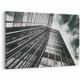 Contemporary Architecture Canvas - Urban Geometric Art