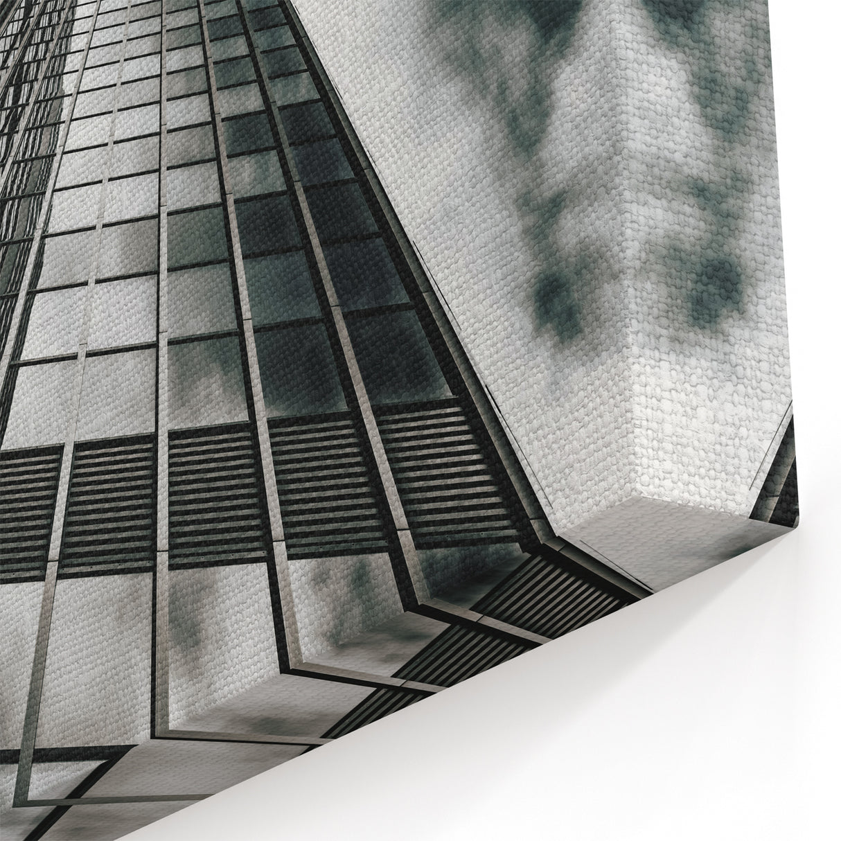 Contemporary Architecture Canvas - Urban Geometric Art