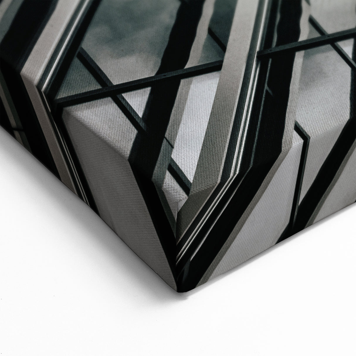 Contemporary Architecture Canvas - Urban Geometric Art