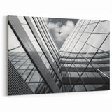 Minimalist Architectural Wall Art - Skyline Reflections Print