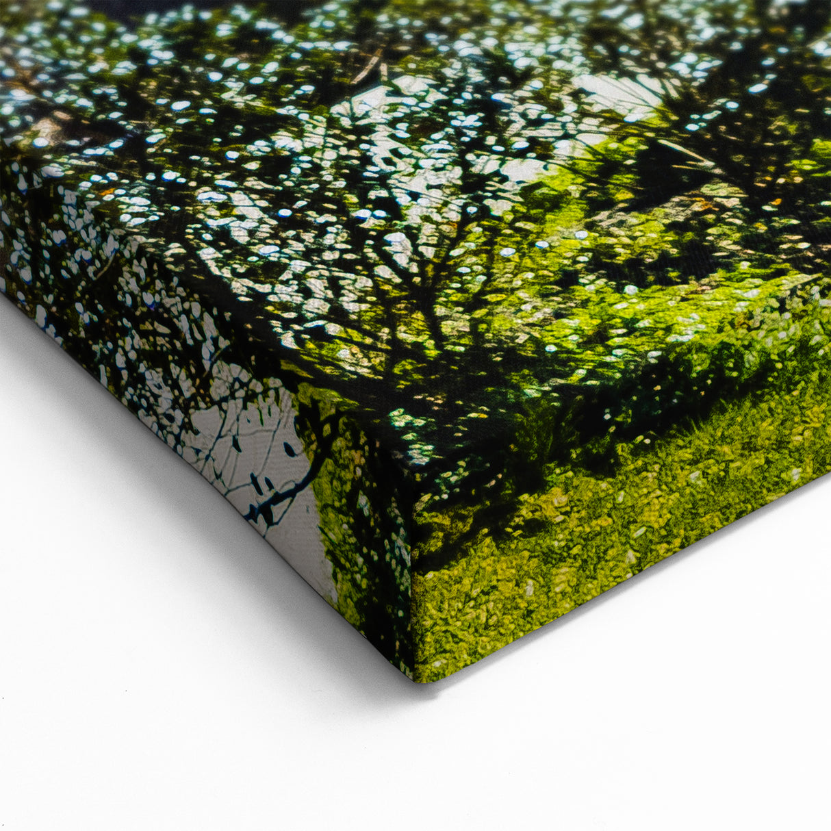 Riverview Covered Bridge Wall Art – Rustic Architecture Canvas Prints