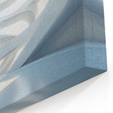 Sleek Curvilinear Architecture Print - Modern Abstract Canvas Art