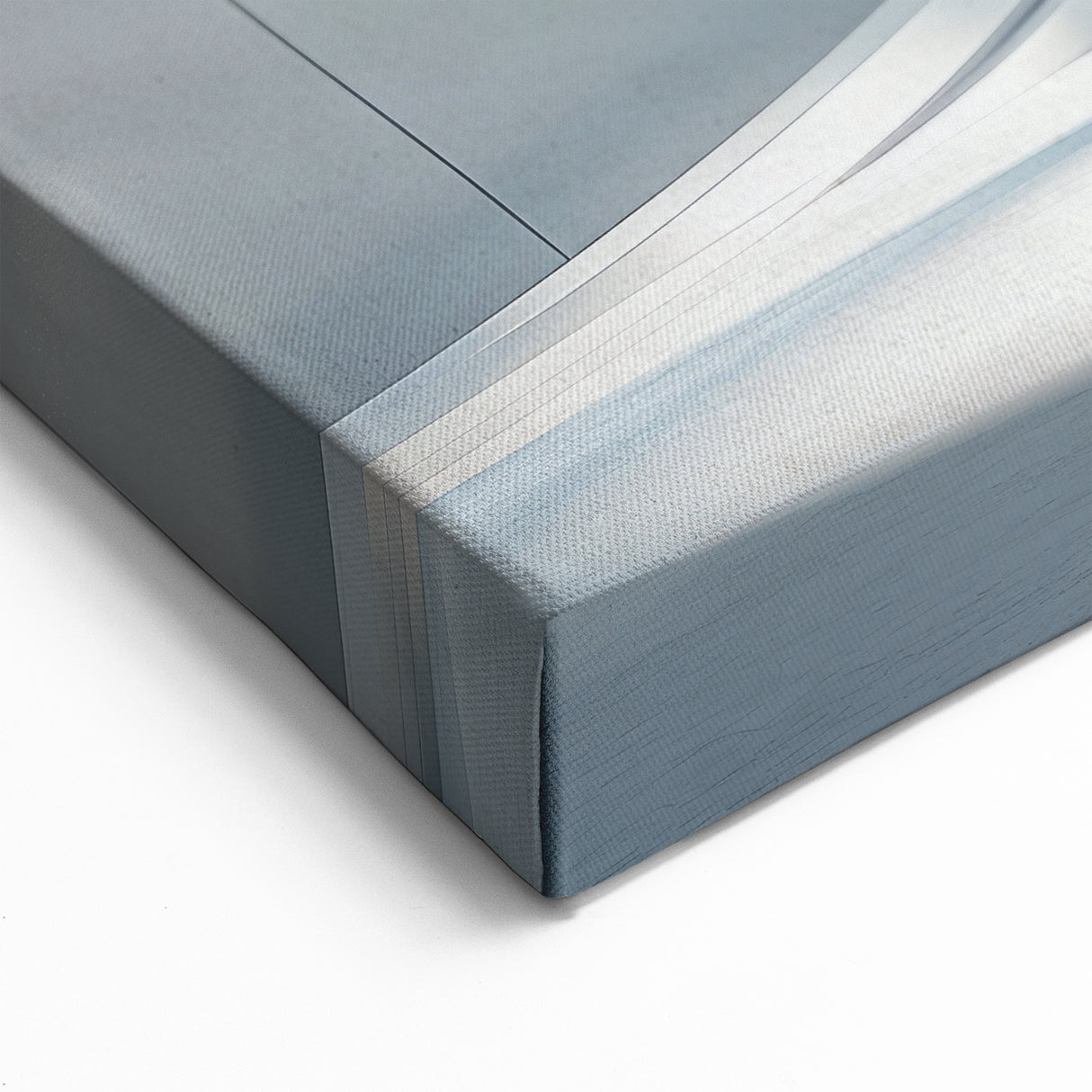 Sleek Curvilinear Architecture Print - Modern Abstract Canvas Art