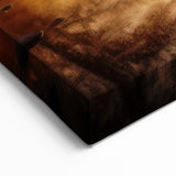 Serene Autumn Covered Bridge Wall Art – Tranquil Canvas & Prints