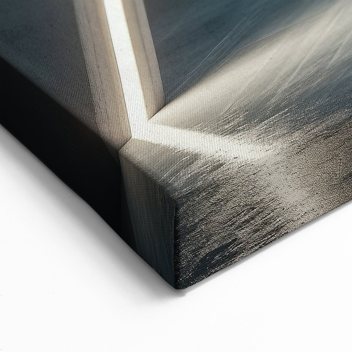 Geometric Concrete Architecture Art - Illuminated Abstract Print