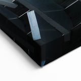 Geometric Facade Art Print - Modern Abstract Architectural Canvas