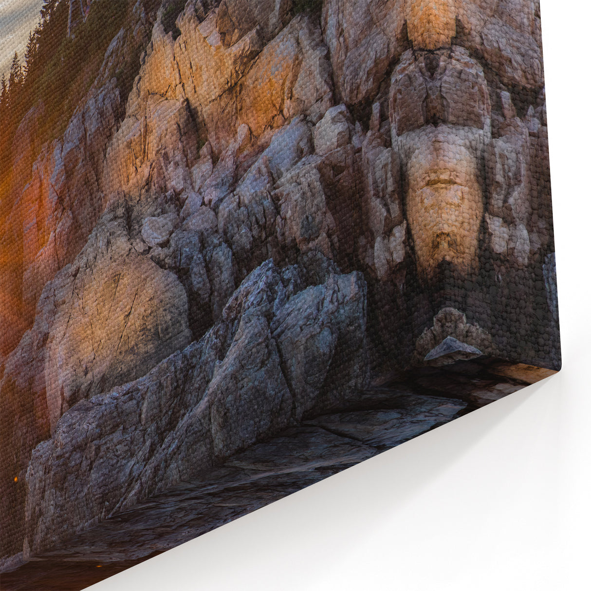 Sunset Lighthouse in Acadia National Park - Coastal Maine Wall Art