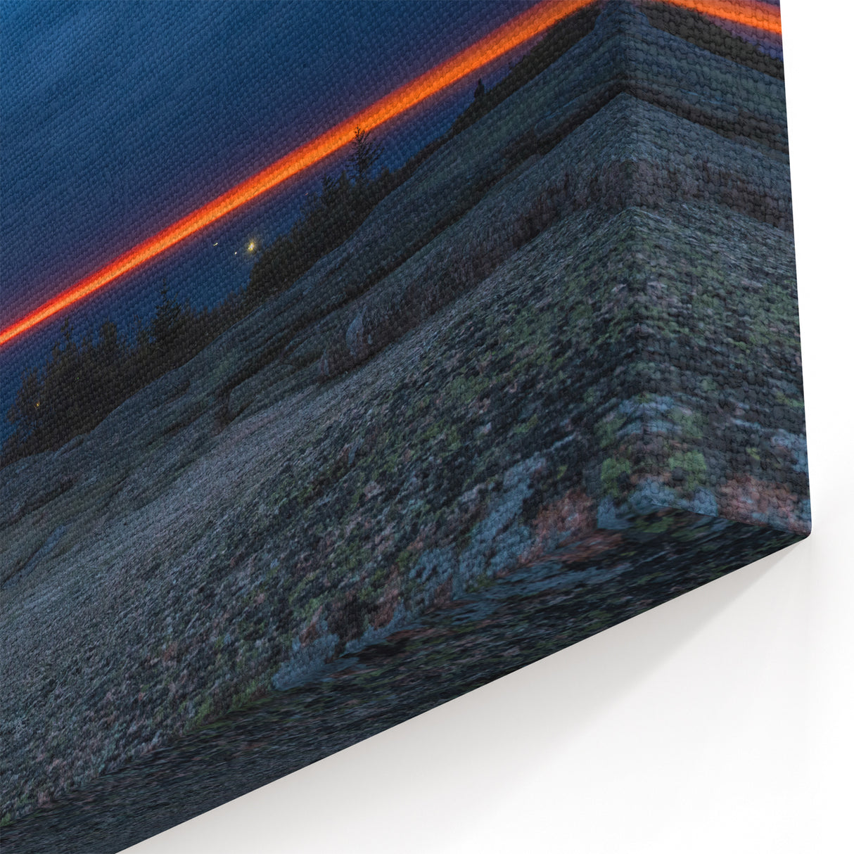 Twilight Horizon Over Acadia National Park - Scenic Coastal Wall Art