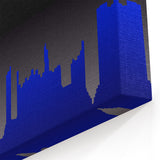 Atlanta Skyline Art - Modern Sunset Cityscape Wall Art for Home Decor