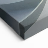 Elegant Curved Staircase Art - Modern Architectural Canvas Print